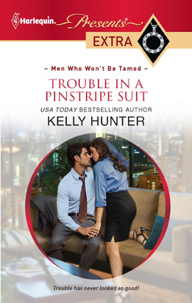 Title details for Trouble in a Pinstripe Suit by Kelly Hunter - Available